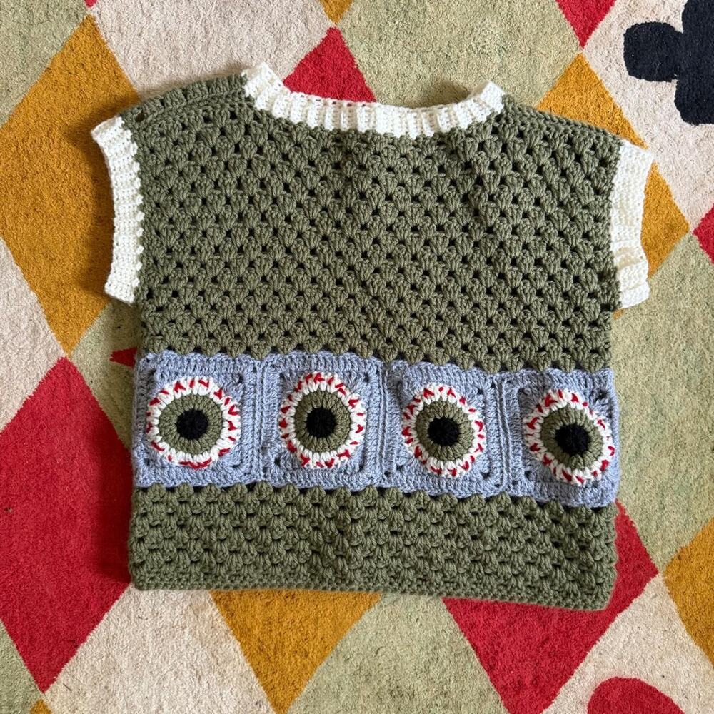 Handmade halloween sweater top